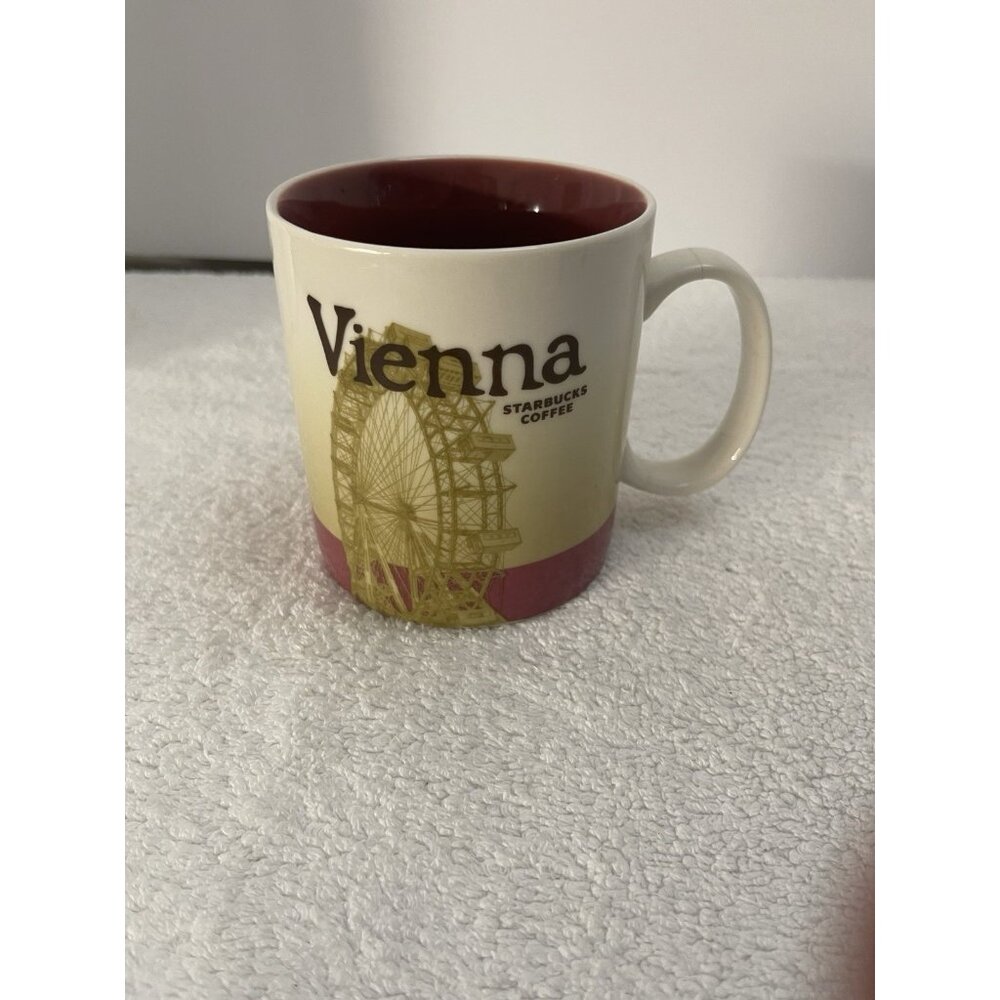 Starbucks Mug Vienna Austria 2015 Global Icon Series 16oz Coffee Cup Collector